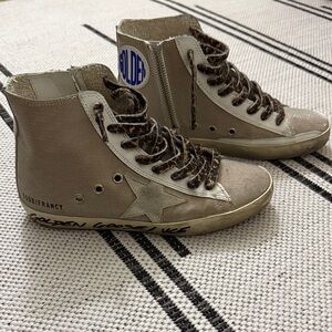 Golden Goose Francy High-Top Sneakers